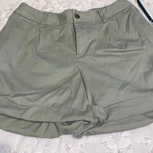 Light green shorts